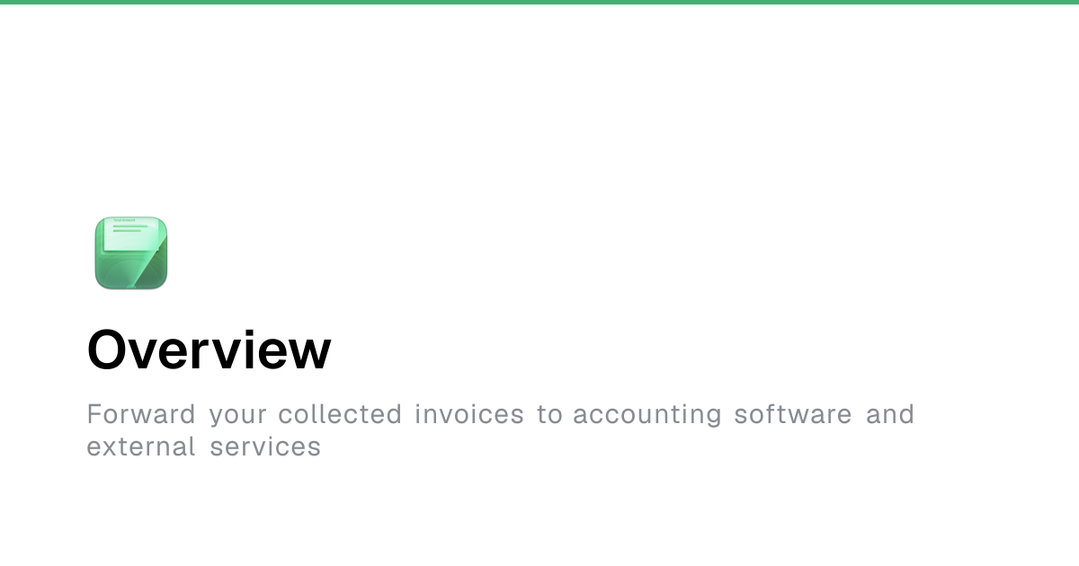 Overview - Invoice Radar Docs